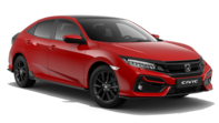 Honda Civic Sport plus i röd