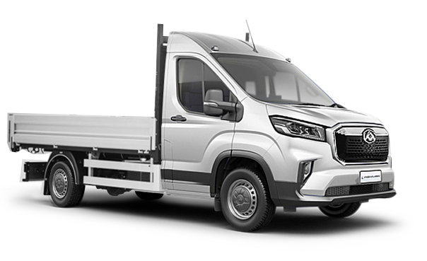 Maxus e-Deliver 9 chassis flak utrustning