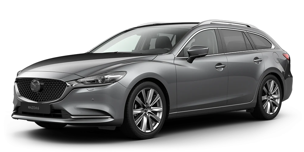 Grå Mazda6 Optimum