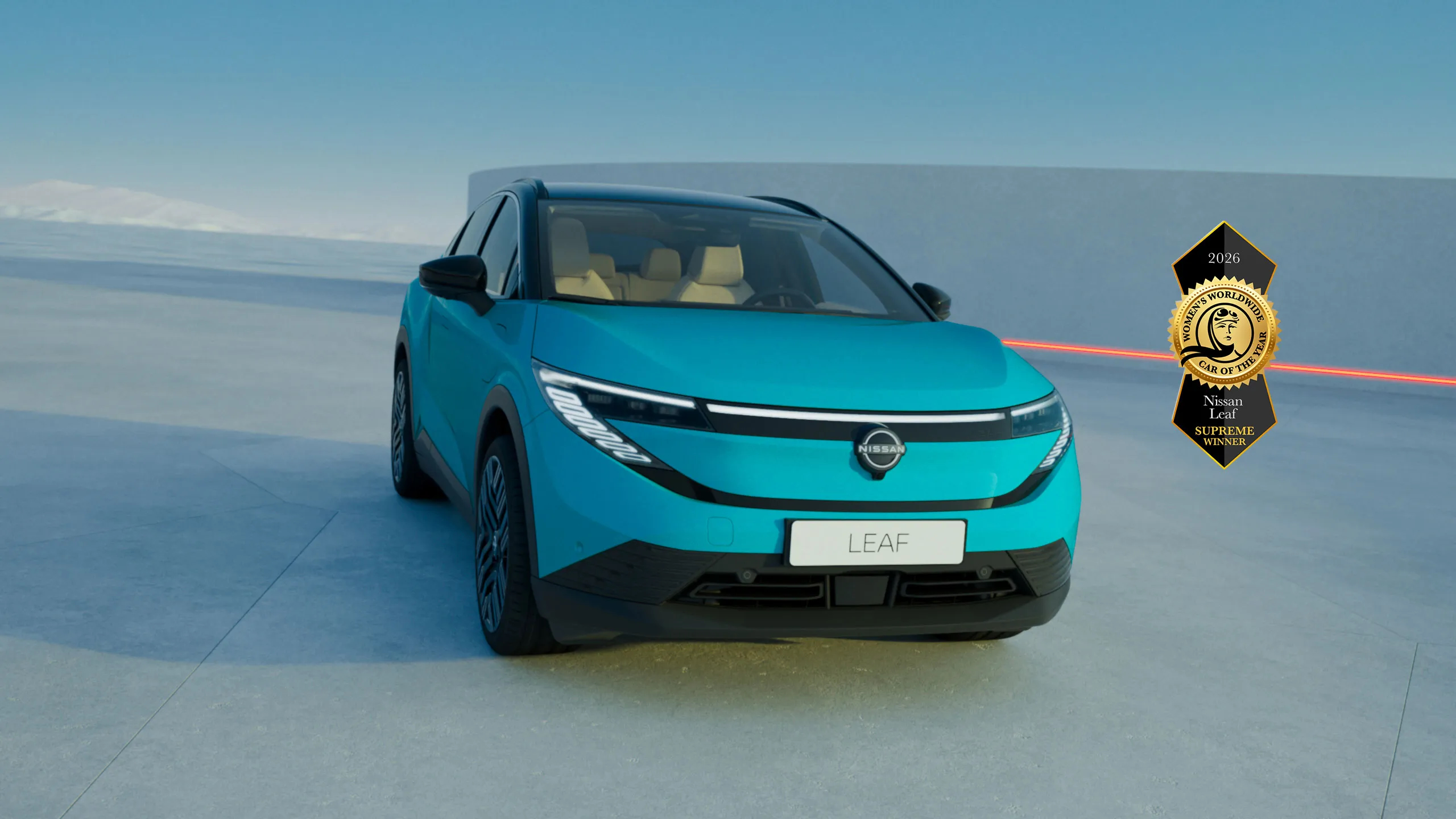 Nya Nissan Leaf Header - Women's Car of the year