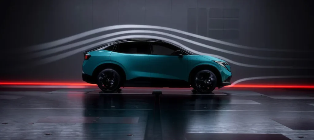 Nissan LEAF - aerodynamiska linjer