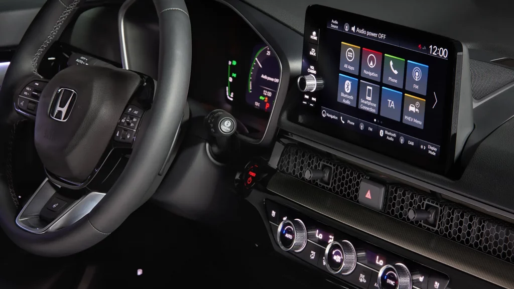 Honda CR-V infotainment screen och teknik