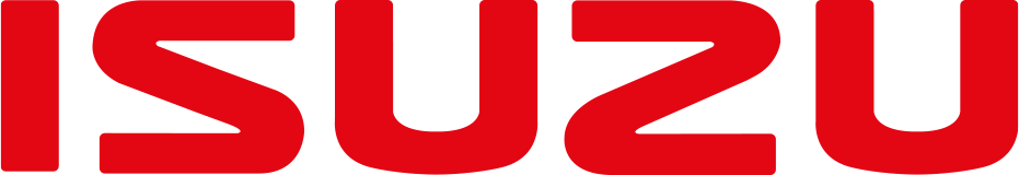 Isuzu logotyp röd