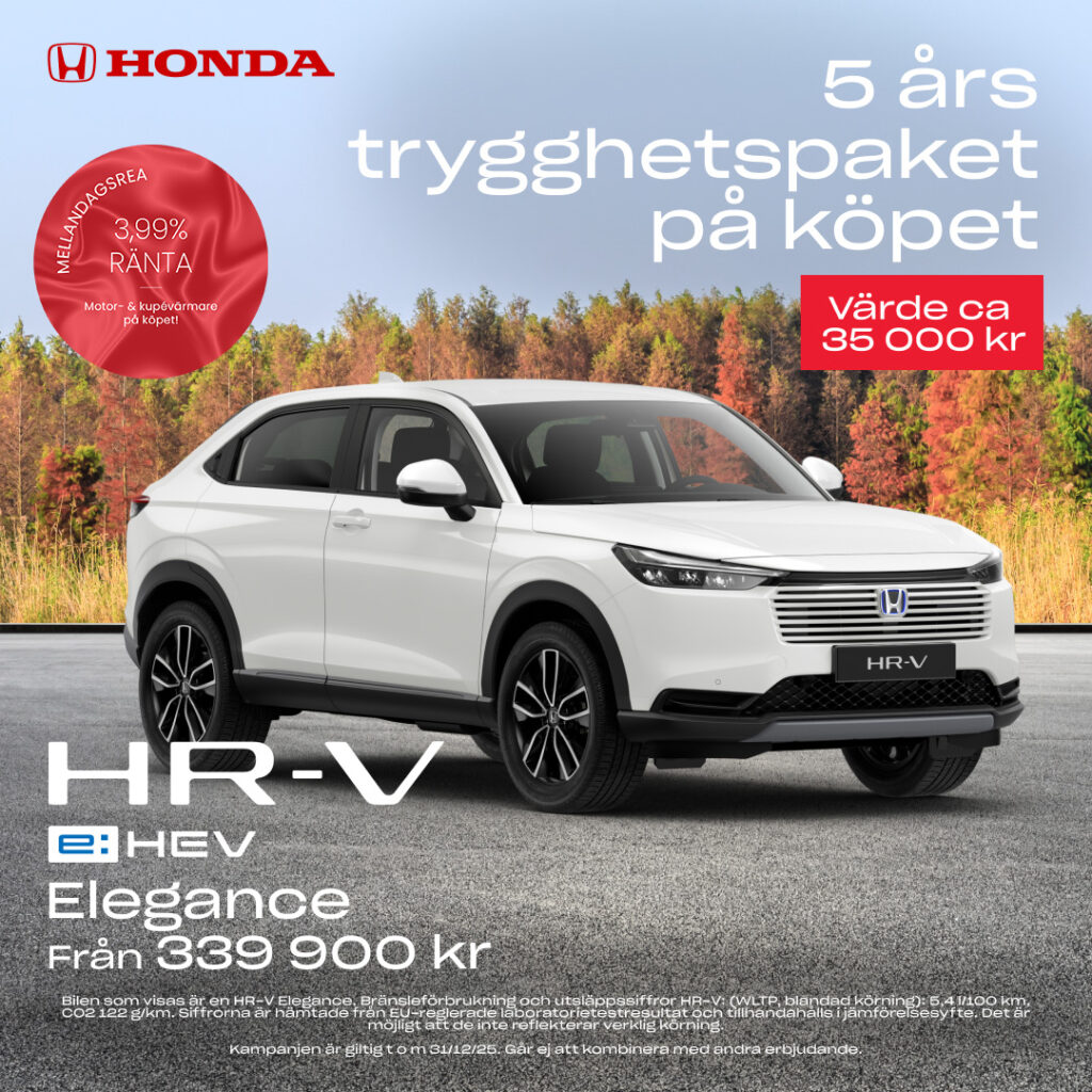 Mellandagsrea - Honda HR-V