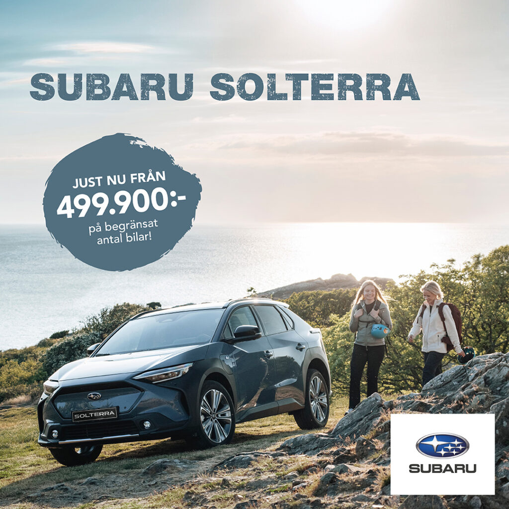 Subaru Solterra elbil kampanj