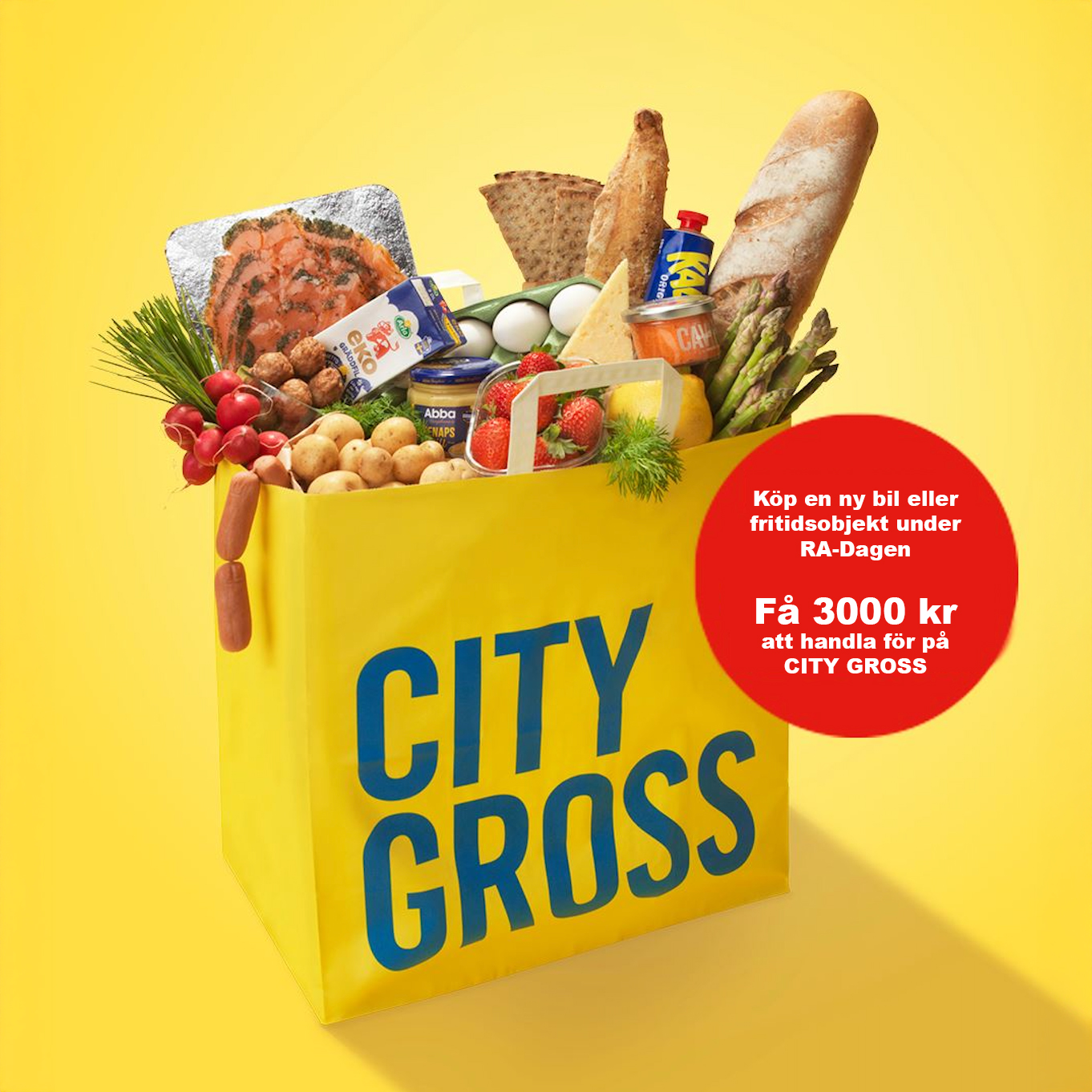 RA Dagen - CityGross matkasse