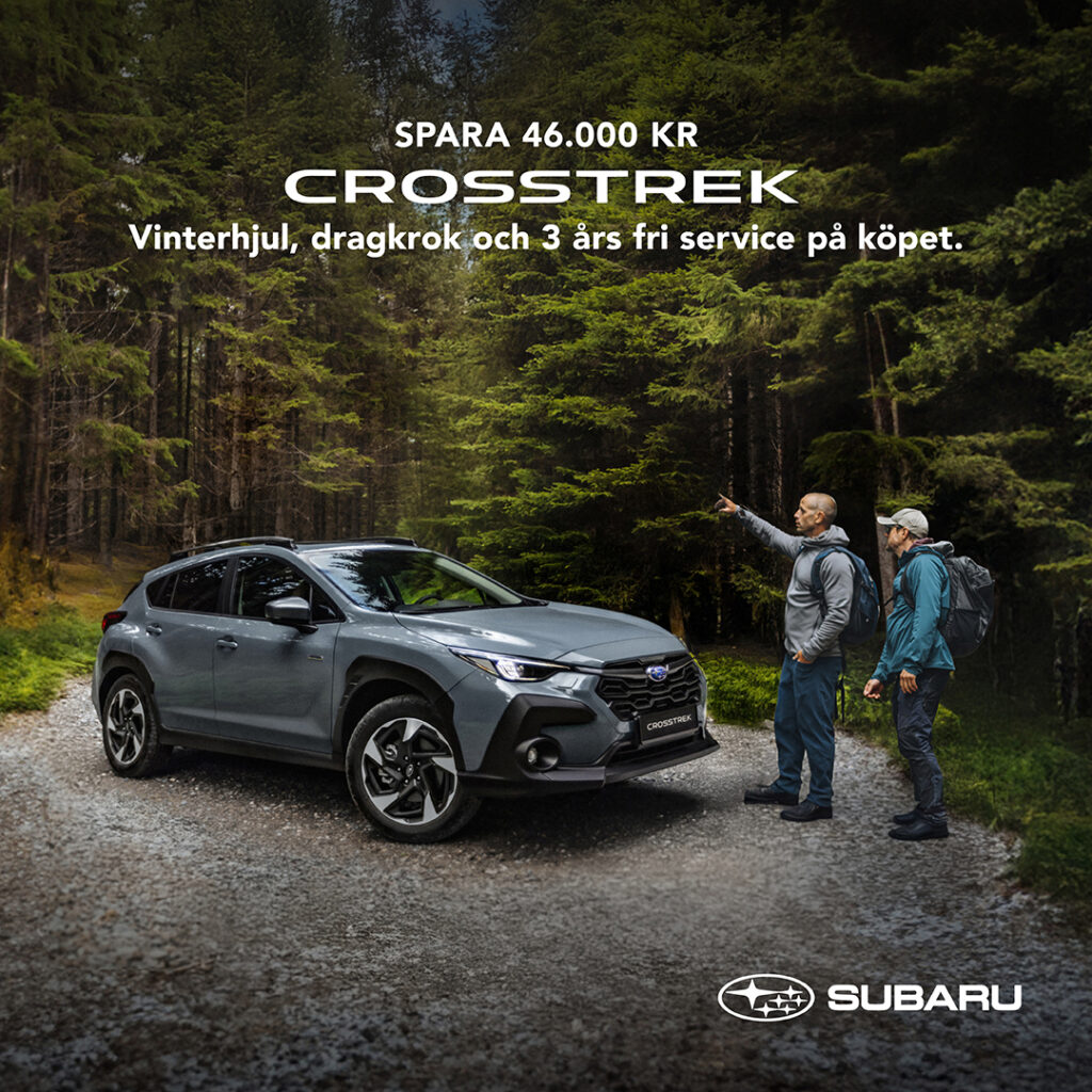 Vårpaket Subaru - Crosstrek, Outback, Forester