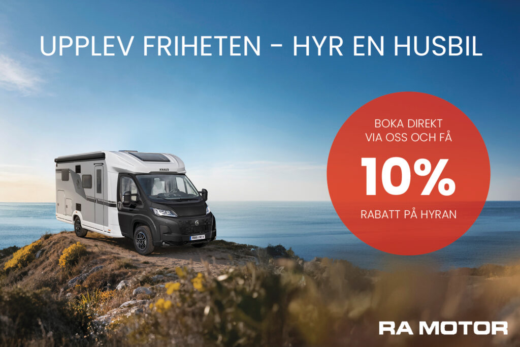RA Motor Vårmässa Fritid - Hyr Husbil
