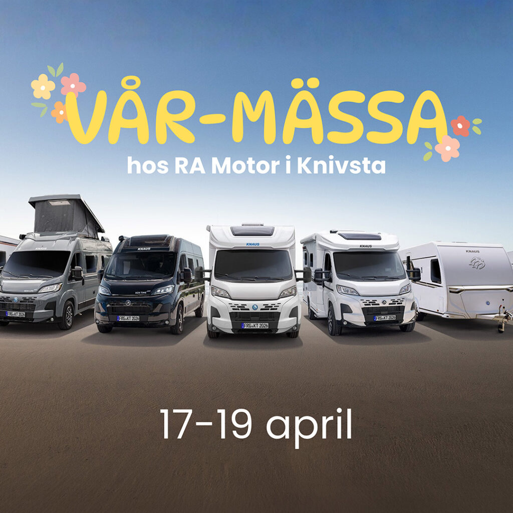 Vårmässa Fritid på RA Motor i Knivsta